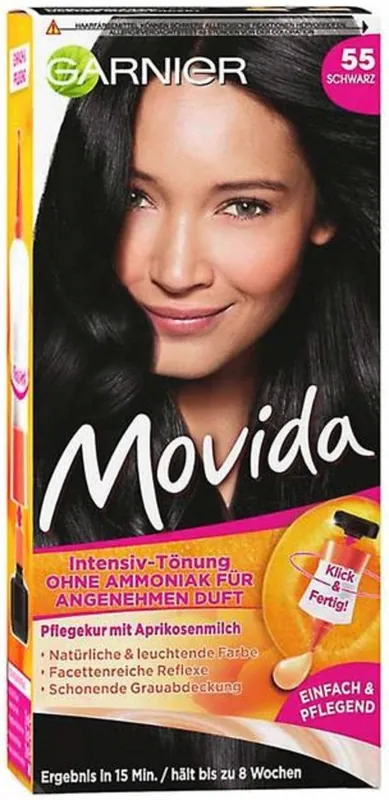 Premium Movida Intensiv-T\\u00f6nung ohne Ammoniak Nr. 55 Schwarz