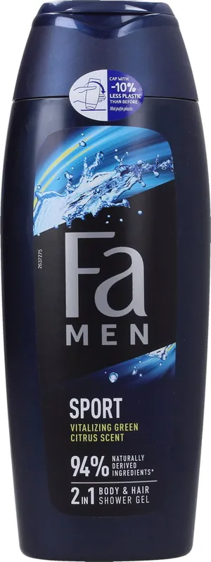 Men Duschgel Sport 2in1 Handgefertigt