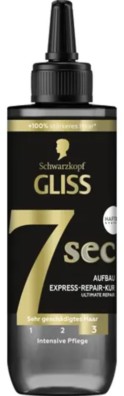 GLISS KUR 7 Sekunden Aufbau Express-Repair-Kur Ultimate Repair Im Trend