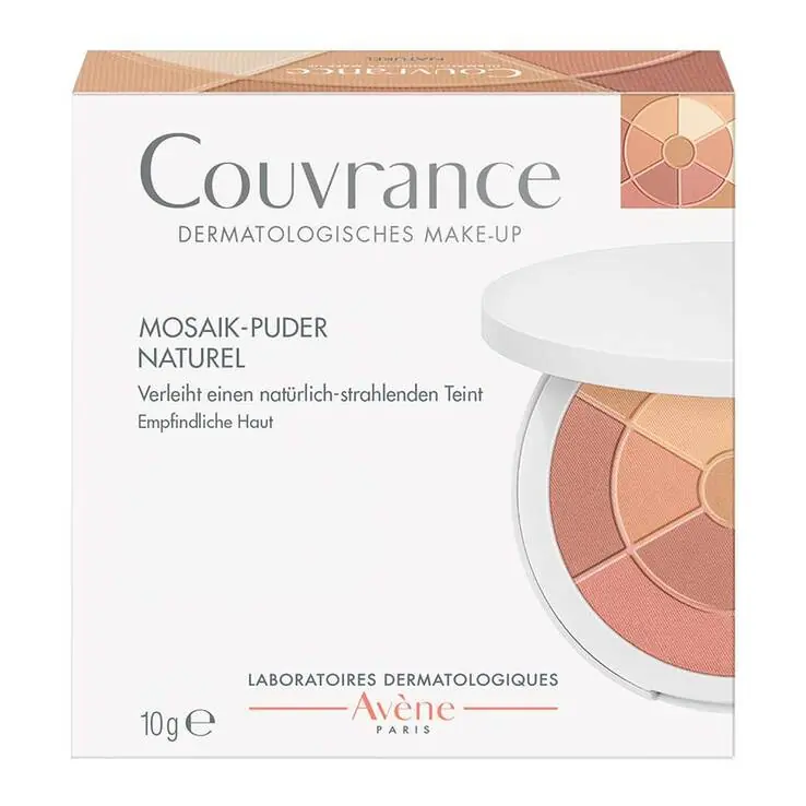 Avene Couvrance Mosaik-Puder naturel mit Schwämmchen, 10 g Kracherpreis