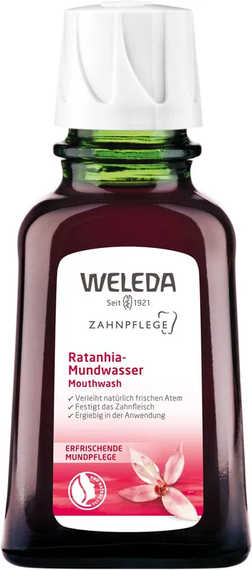 Markenprodukt Weleda Ratanhia-Mundwasser 50ml
