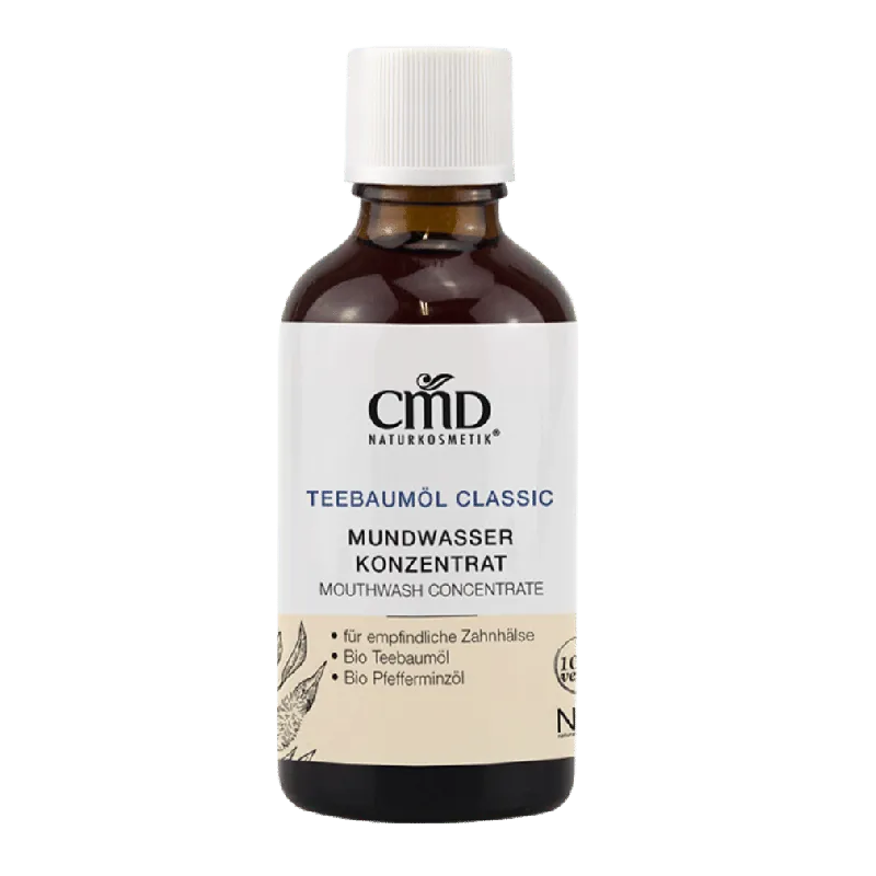 Abverkauf Mundwasser Konzentrat Teebaumöl