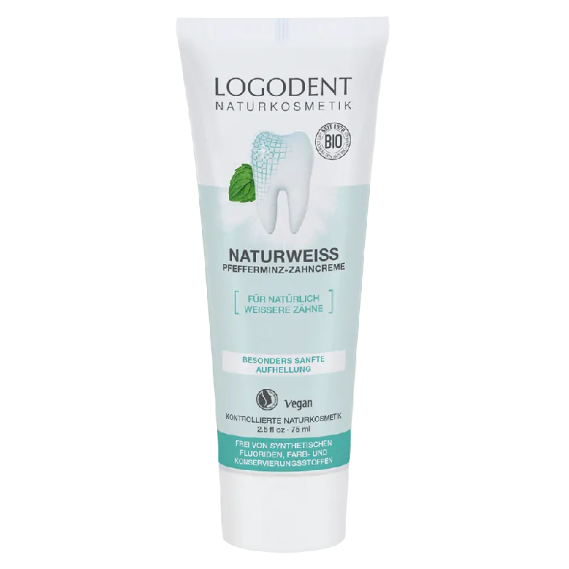 Saisonangebot Bio Naturweiss Pfefferminz-Zahncreme