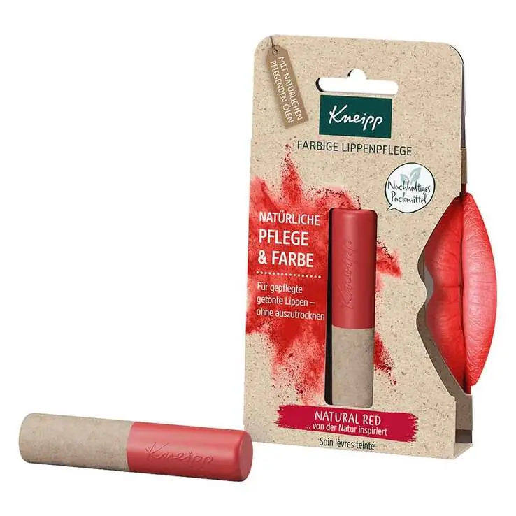 Kneipp farbige Lippenpflege natural red, 3.5 g Direkt Vom Hersteller