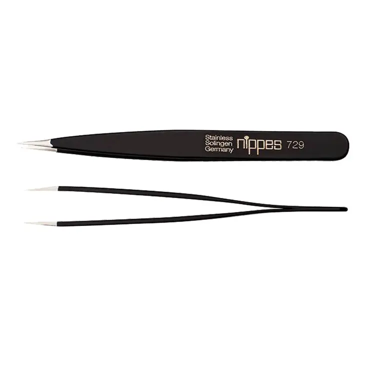 Nippes Kosmetik Pinzette spitz rostfrei Nr.729, 1 St Expressversand