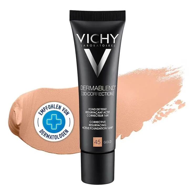 Vichy Dermablend 3D Correction Make-Up 45 Gold, 30 ml Echt