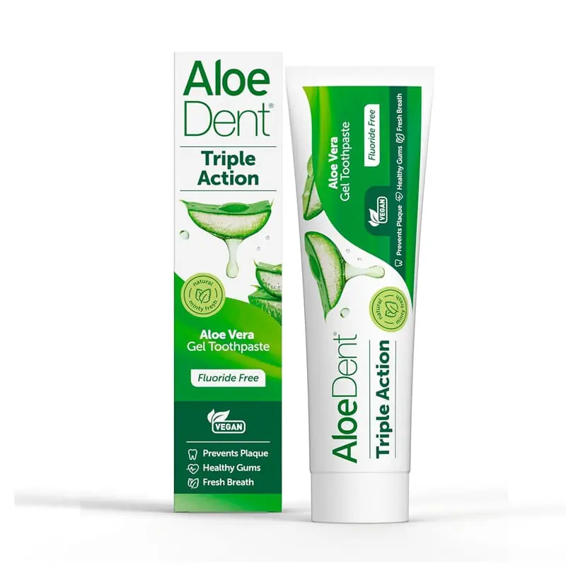 Mengenrabatt Zahnpasta Aloe Vera Coconut Ohne Fluorid 100 ml