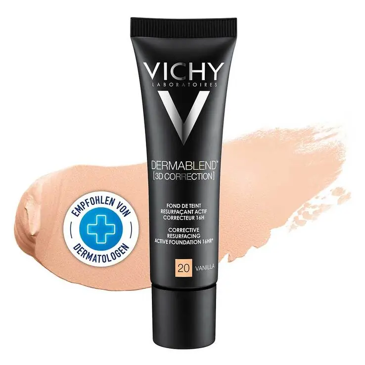 Vichy Dermablend 3D Correction Make-up 20 Vanilla, 30 ml Top-Qualität