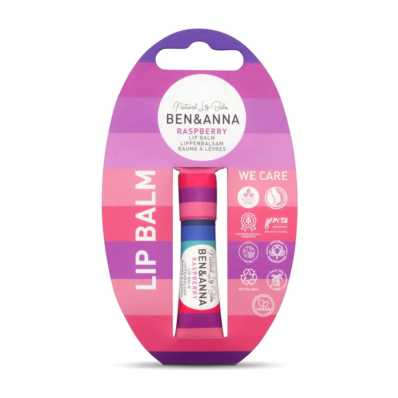 Ab Werk Ben&Anna Natural Care Lipbalm „Raspberry“ 6g