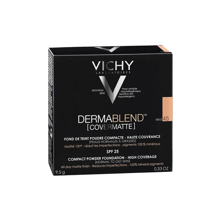 Vichy Dermablend Covermatte Puder 45 Gold, 9.5 g Sonderaktion