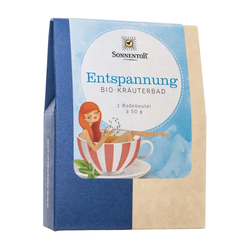 Top-Seller Entspannung Kräuterbad bio, 50 g