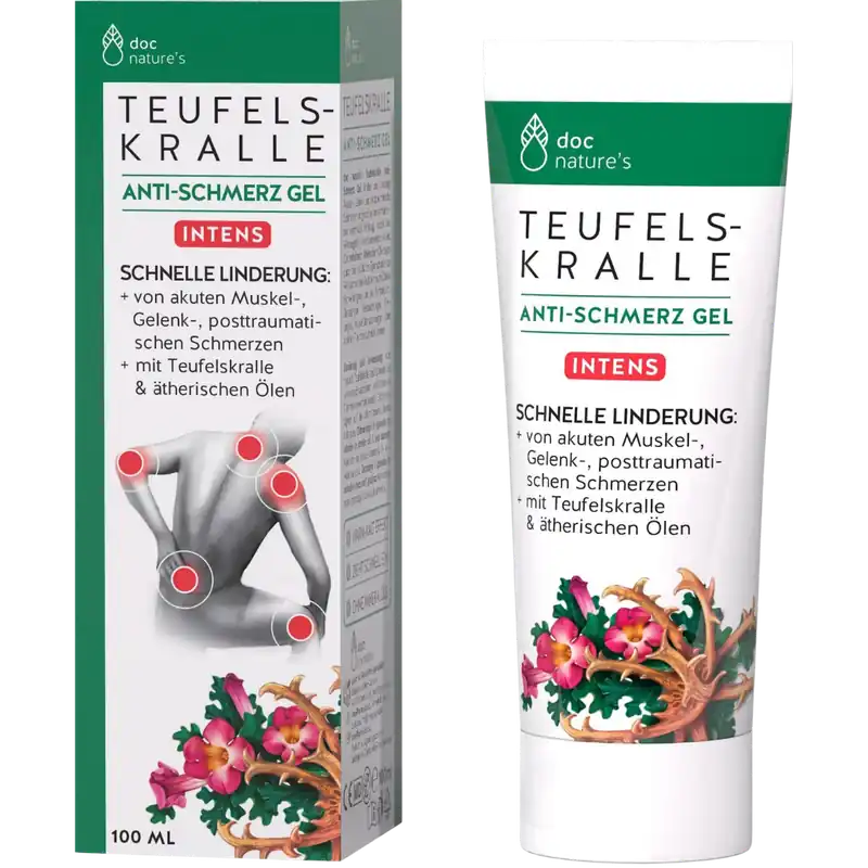 Teufelskralle Anti-Schmerz Gel Intens, 100 ml Echt