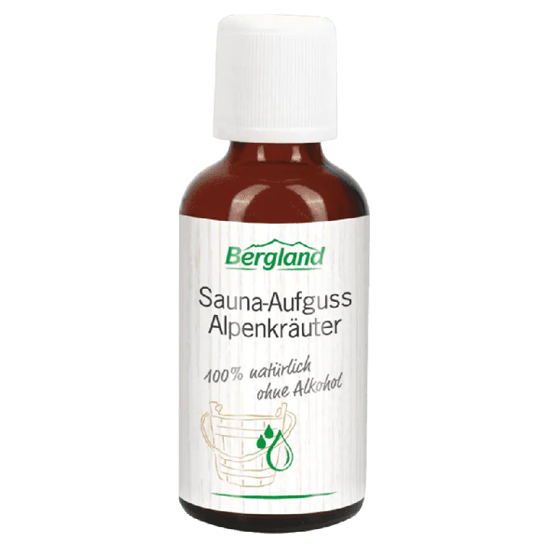 Sauna Aufguss Alpenkräuter Saisonangebot