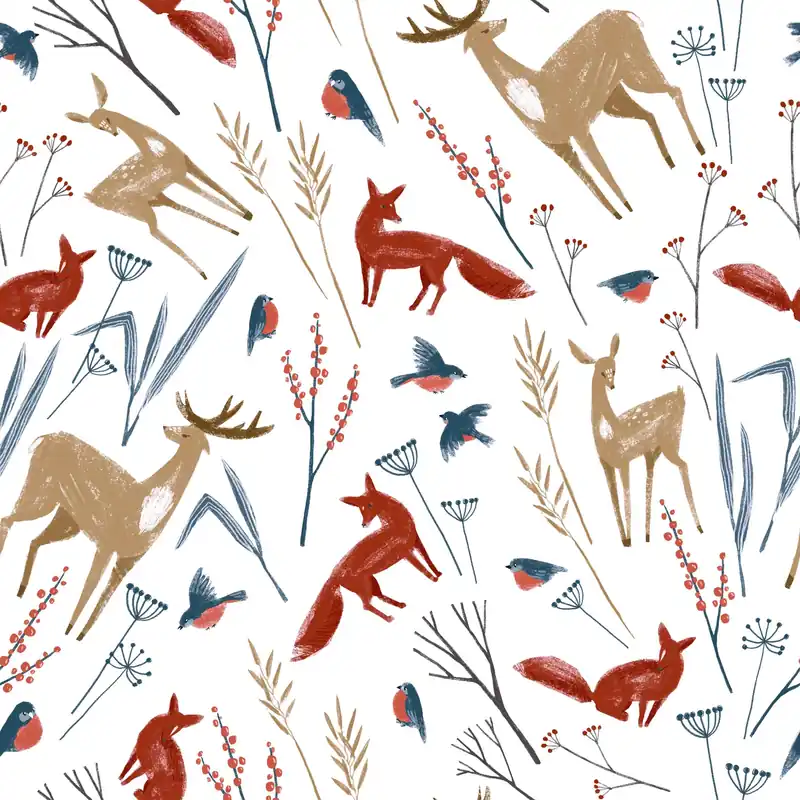 Paper + Design Motivserviette 3-lagig 33×33 cm „Autumn animals“ 12 x 1 Stück Preisknaller