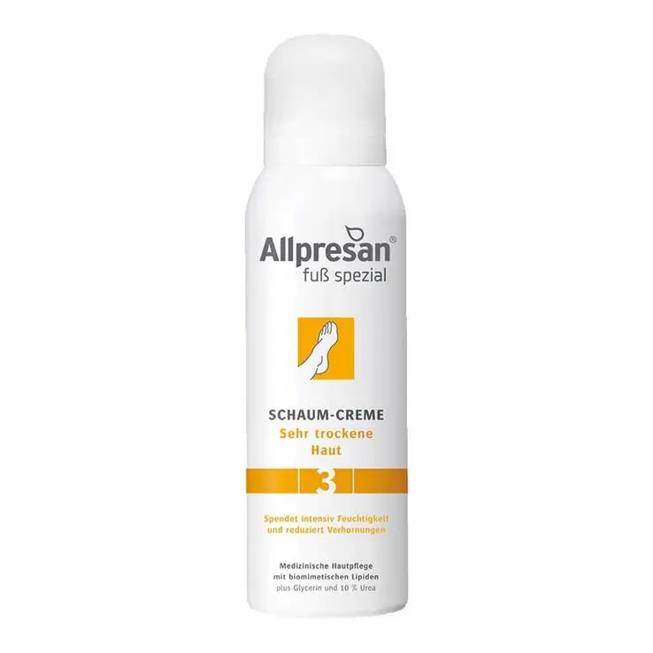 Allpresan Fuß spezial original Schaum-Creme sehr trockene Haut Nr.3, 125 ml Markenprodukt