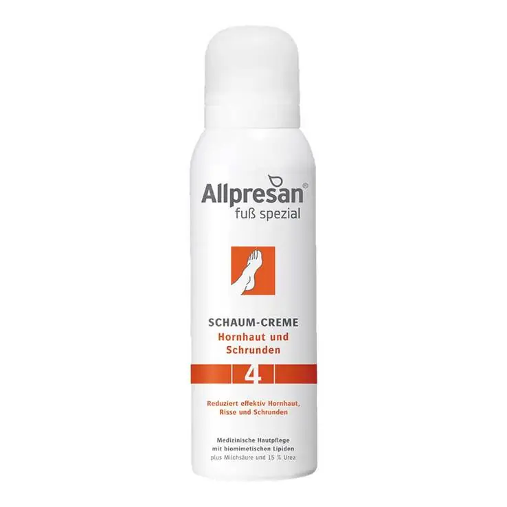 Nur Für Kurze Zeit Allpresan Fuß spezial Original Schaum-Creme Hornhaut und Schrunden Nr.4, 125 ml