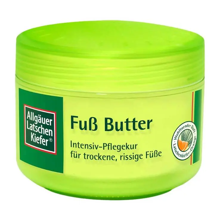 Allgäuer Latschenkiefer Fuss Butter Creme, 200 ml Kostenfreie Lieferung
