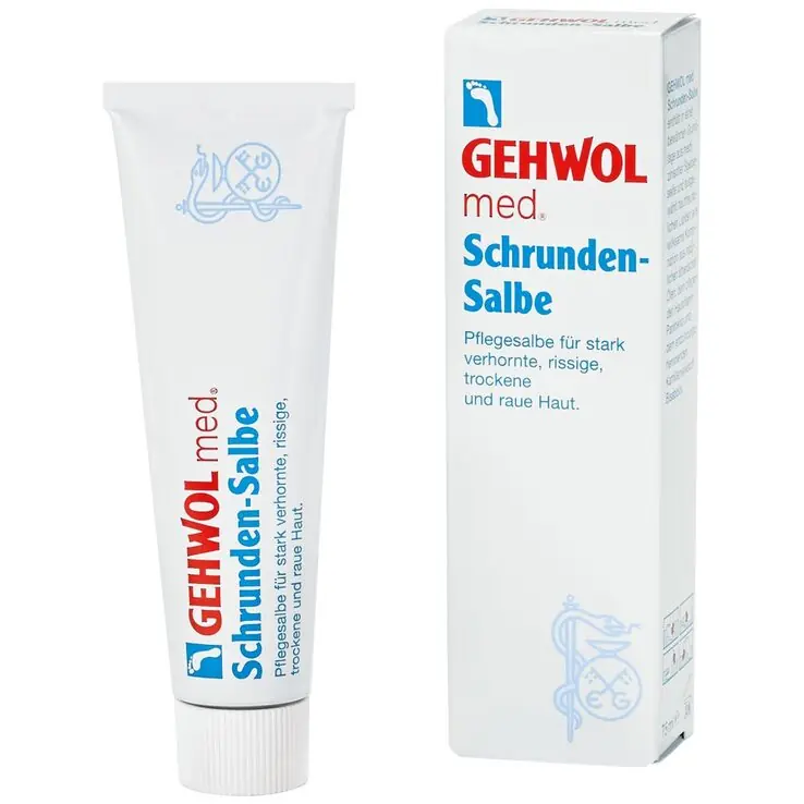 Gehwol med Schrunden-Salbe, 75 ml Weltweiter Versand