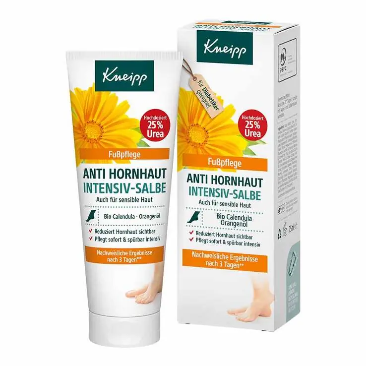 Aktuell Kneipp Anti Hornhaut Intensiv-Salbe Fußpflege, 75 ml
