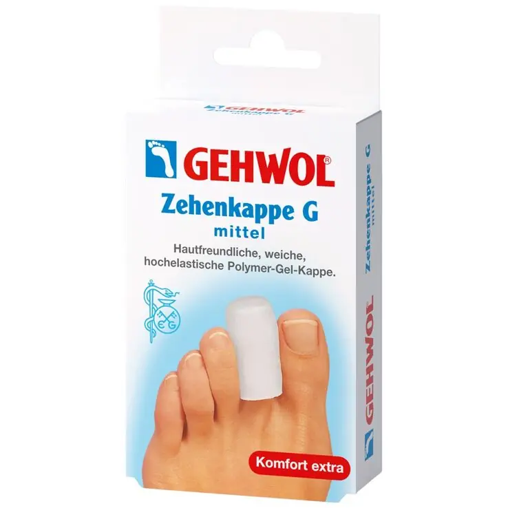 Gehwol Polymer Gel Zehenkappe, 2 St Neu