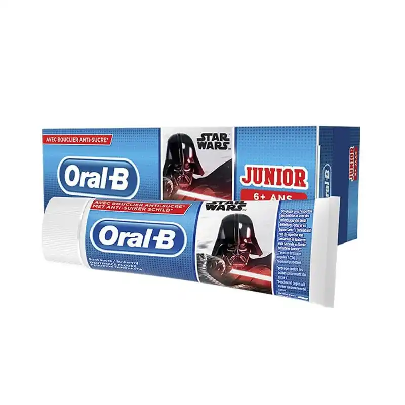 Sonderangebot Oral-B Zahnpasta mit Fluor Junior Star Wars ab 6+ Jahre 75 ml