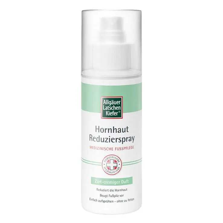 Allgäuer Latschenkiefer Hornhaut Reduzierspray, 150 ml Hochwertig