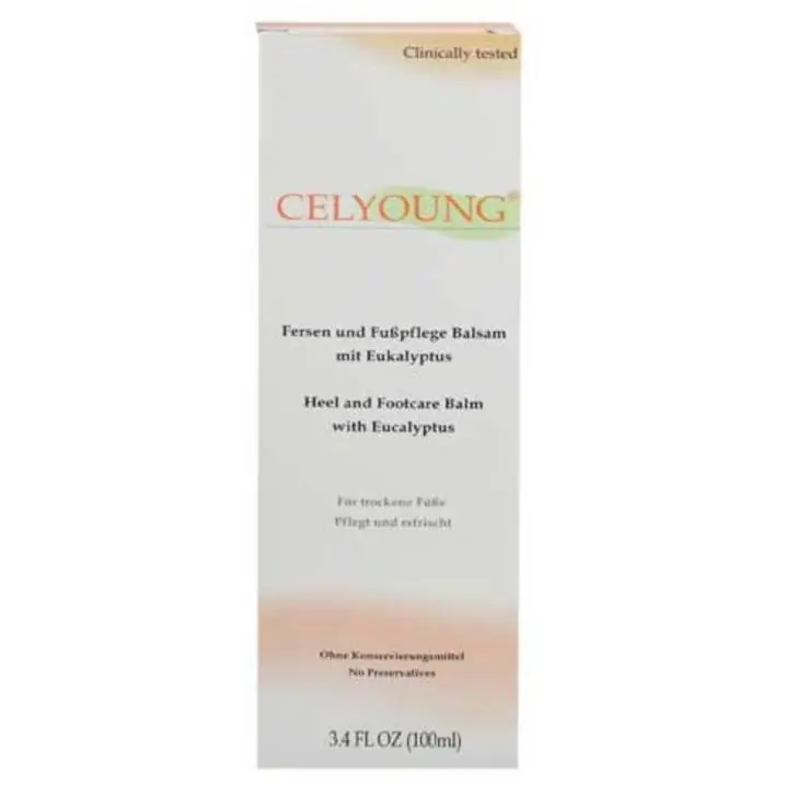 Celyoung Fersen und Fußpflege Balsam mit Eukalyptus, 100 ml Must-Have