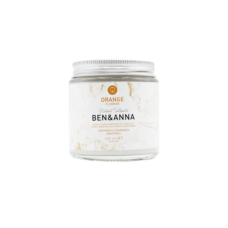 Handgefertigt Ben&Anna Natural Care Ben& Anna Natural Care Natural Toothpaste Orange with Fluoride 100ml