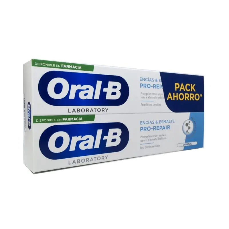 Geld-Zurück-Garantie Oral-B Pro-Repair Zahnfleisch & Zahnschmelz Doppelpack 2 St 100 ml