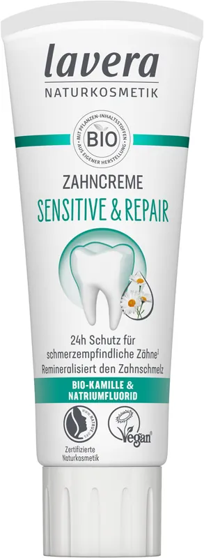 Highlight lavera Zahncreme Sensitive & Repair 75ml