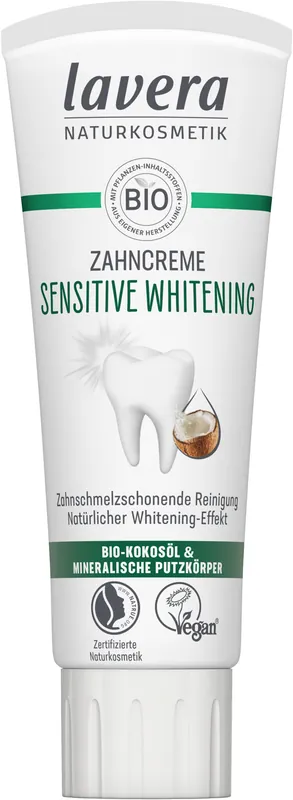 Top-Qualität lavera Zahncreme Sensitive Whitening 75ml