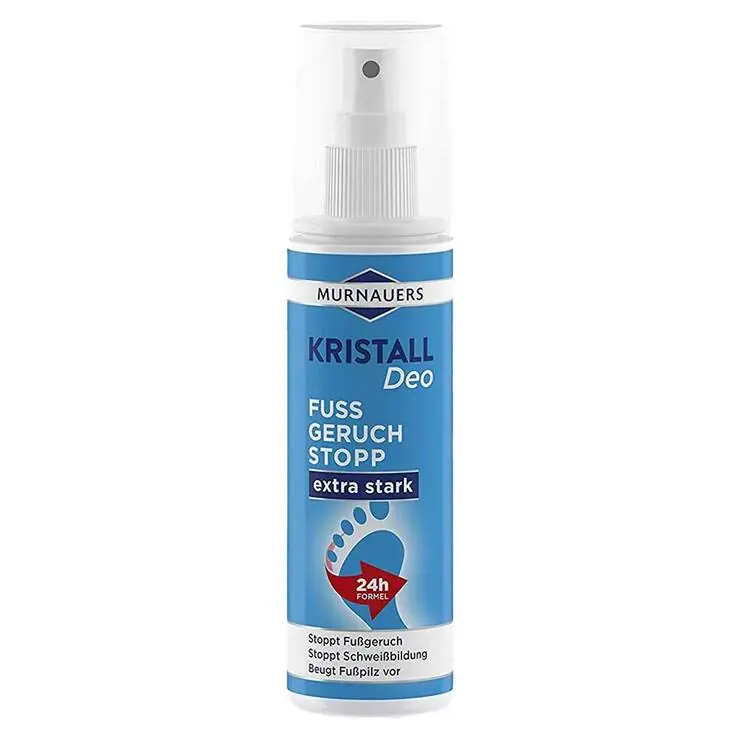 Murnauers Fußgeruch Stopp Spray, 100 ml Kostenloser Rückversand
