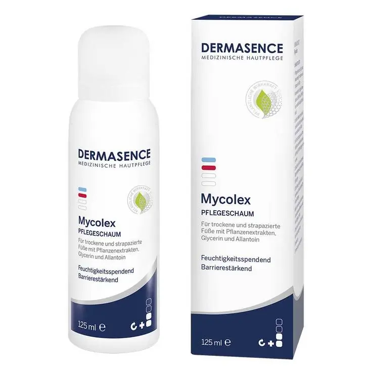 Dermasence Mycolex Pflegeschaum, 125 ml Highlight