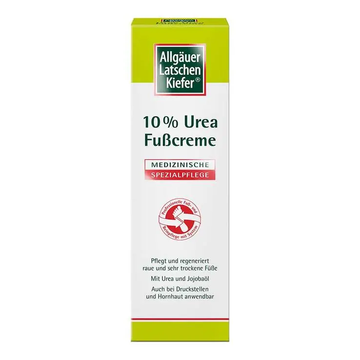 Allgäuer Latschenkiefer 10% Urea Fußcreme, 100 ml Neuheit
