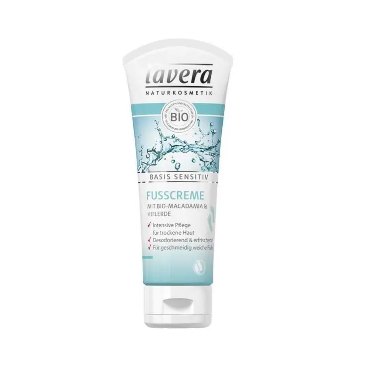 Kostenloser Versand Lavera Basis Sensitiv Fußcreme, 75 ml