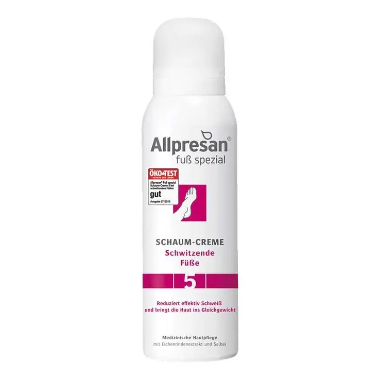 Kostenloser Versand Allpresan Fuß spezial schwitzende Füße Nr.5, 125 ml