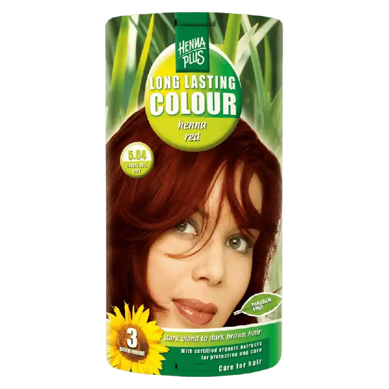 Langhaltende Farbe Henna rot 5.64 Beliebt