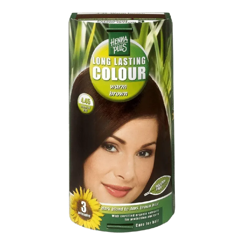 Finale Aktion Langhaltende Farbe Warmes Braun 4.45