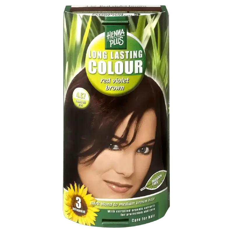 Saisonangebot Langhaltende Farbe Rotviolettbraun 4,67