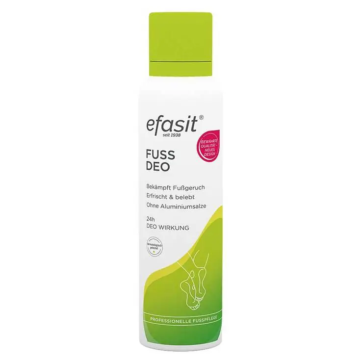 Weltweiter Versand efasit® Fuß Deo Spray, 150 ml