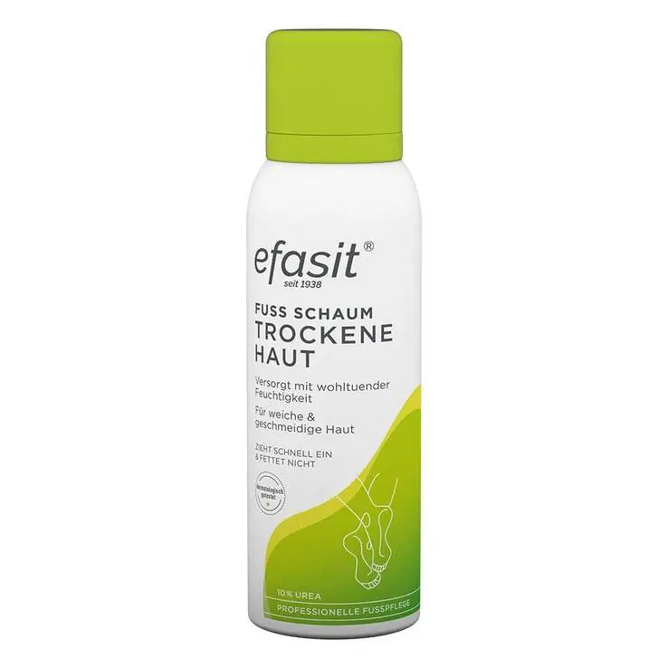 Letzte Chance Efasit Fuß Schaum trockene Haut, 125 ml