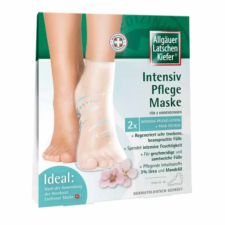 Allgäuer Latschenkiefer Intensiv Pflege Maske für Füße, 1 P Neue Ware