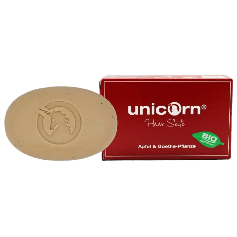 unicorn® Apfel-Haarseife mit Goethepflanzen-Extrakt 16g Sale