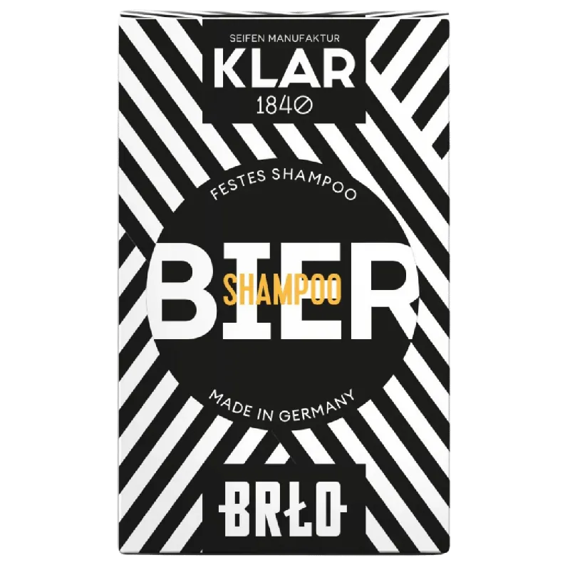 Festes Biershampoo Klar Seifen X BRLO, 100g Sichere Zahlung