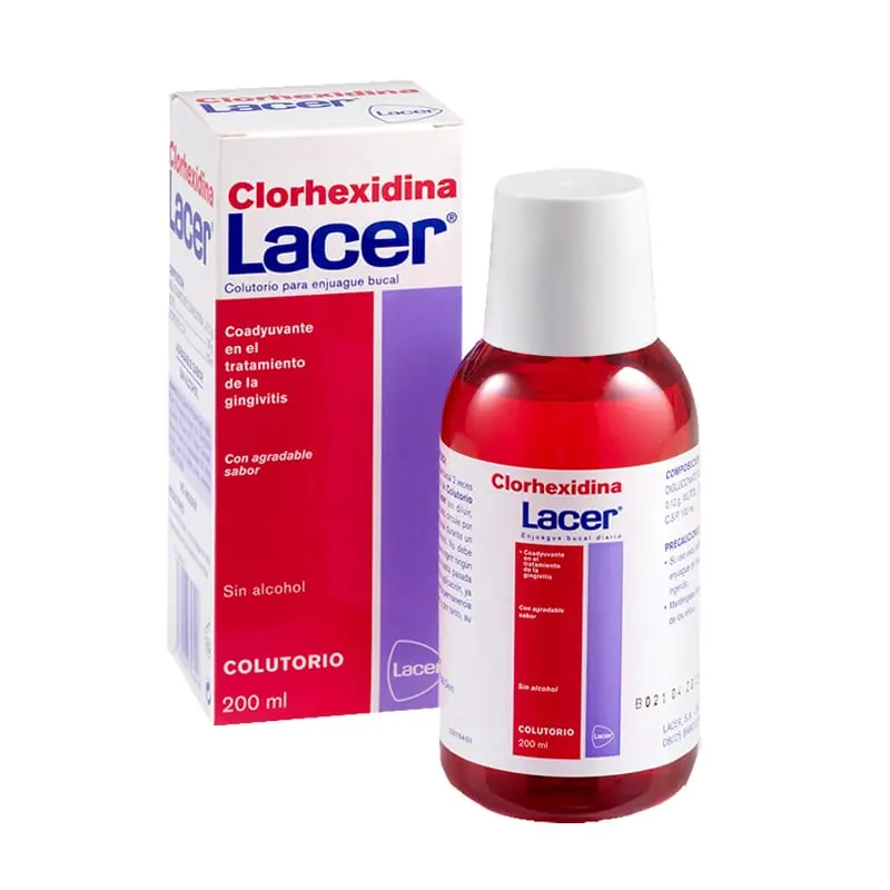 Clorhexidin Lacer Mundspülung 200 ml Gratis Versand