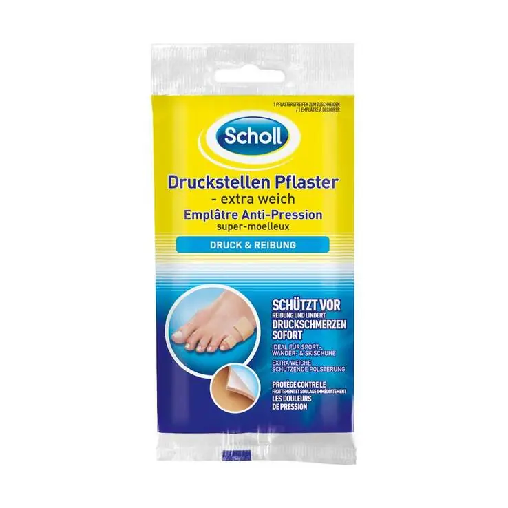 Scholl Druckstellen Pflaster extra weich, 1 St Neue Kollektion