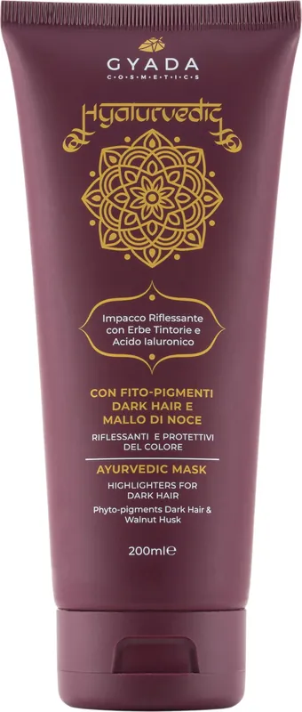 Neu Im Sortiment Hyalurvedic Farbglanz-Haarmaske Dark Hair