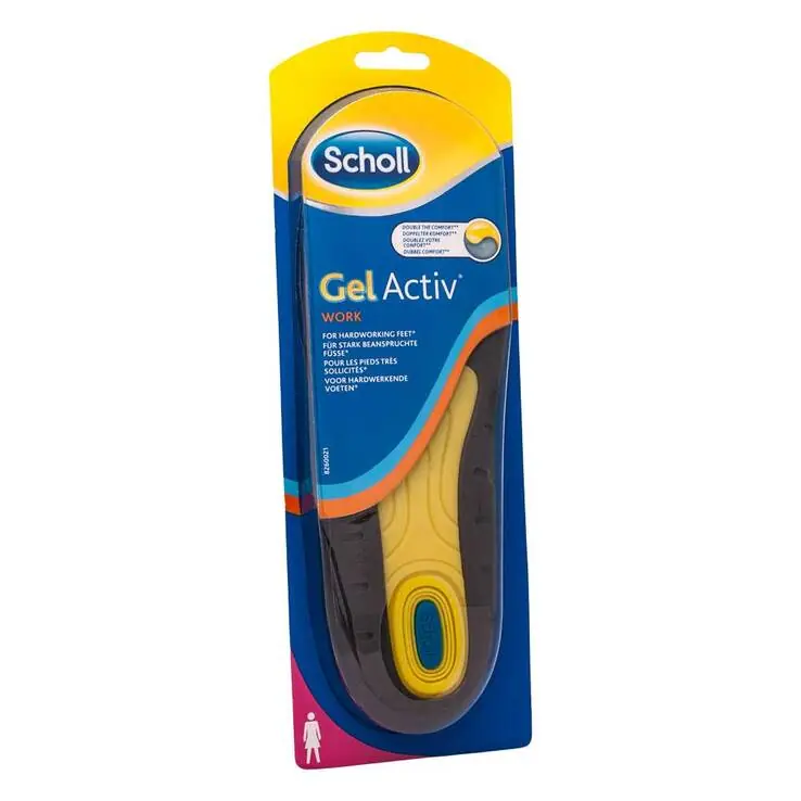 Scholl Gelactiv Einlegesohle Work women, 2 St Hochwertig