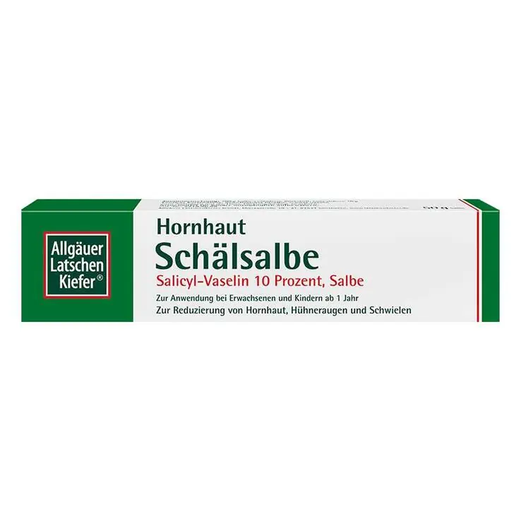 Direkt Vom Hersteller Allgäuer Latschenkiefer Hornhaut Schälsalbe, 50 g