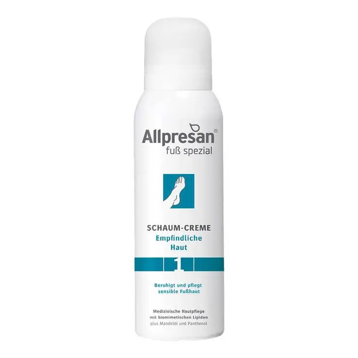 Großhandel Allpresan Fuß spezial Original Schaum-Creme empfindliche Haut Nr.1, 125 ml